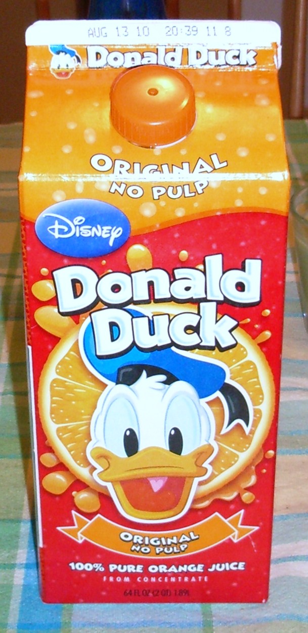 Donald Duck Orange Juice (No