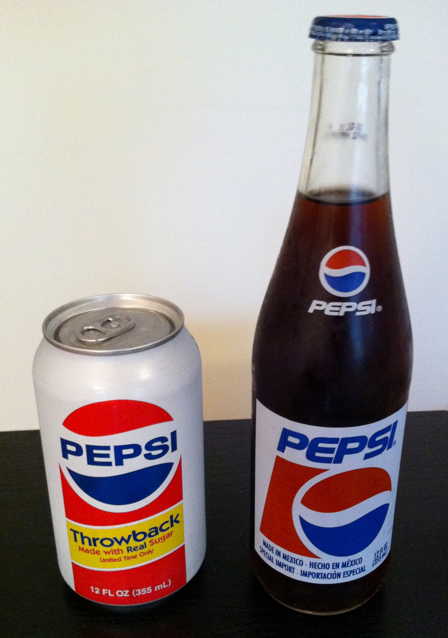 Glass Pepsi Bottle